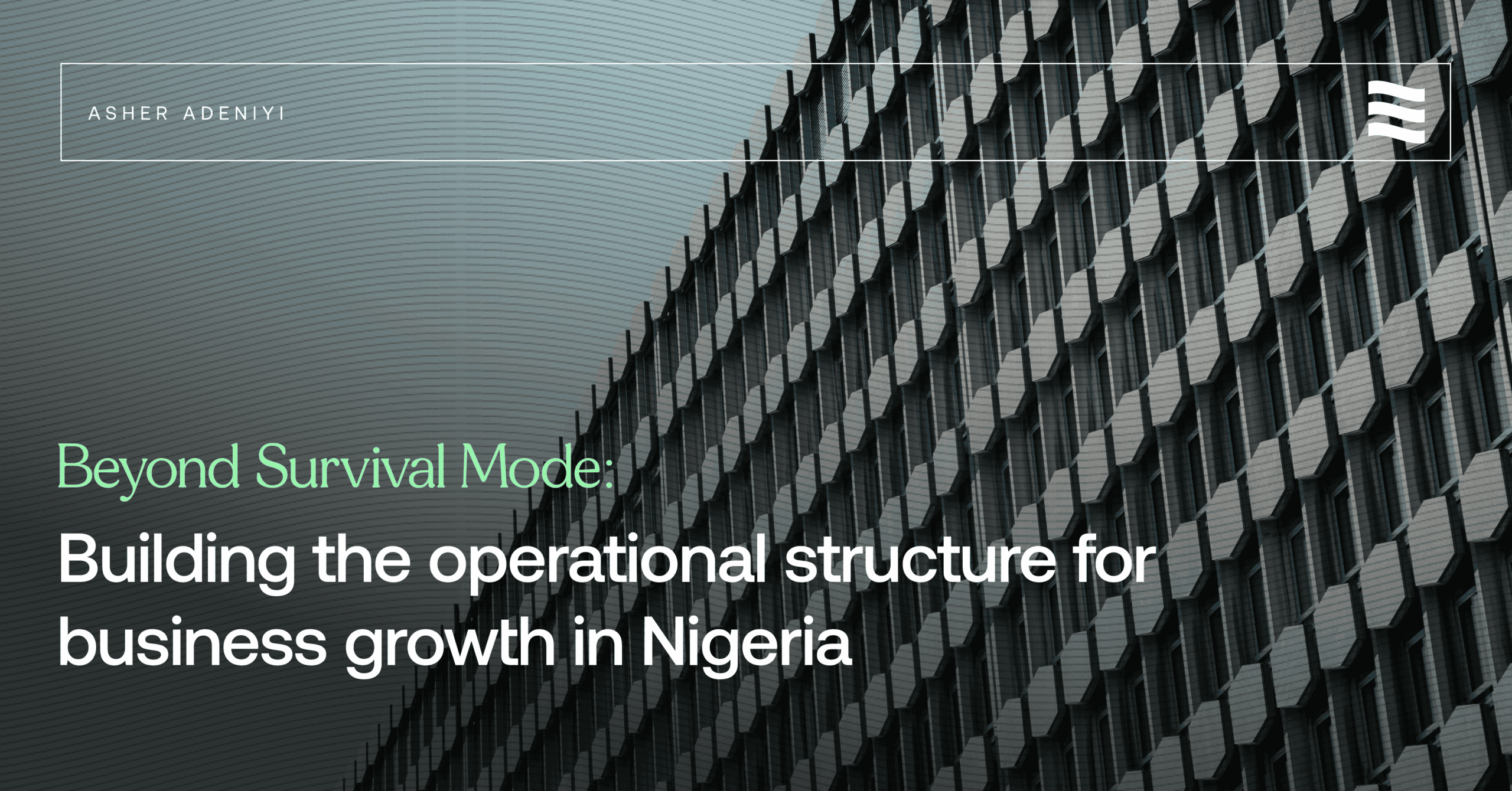 Beyond Survival Mode: Building the Operational Structure for Business Growth